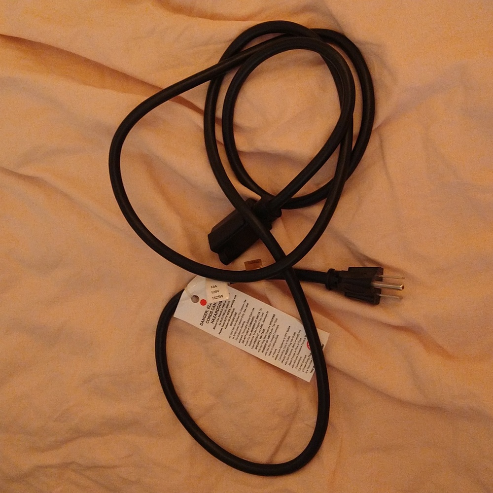 Appliance extension cord